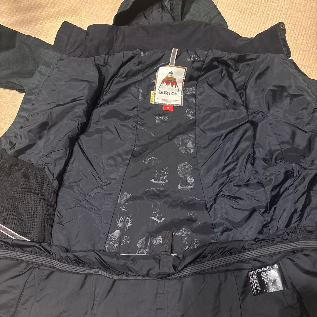 BURTON スノーボードウェア Mサイズ ダークグレー