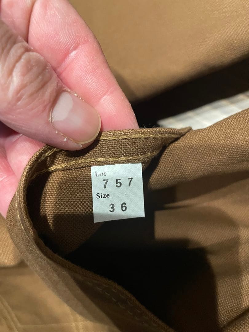 アットラスト カバーオール ブラウンダック 25AW 新作 36