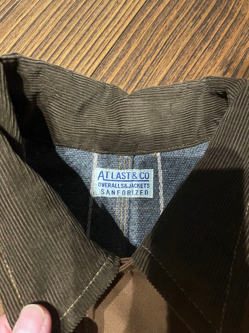 アットラスト カバーオール ブラウンダック 25AW 新作 36
