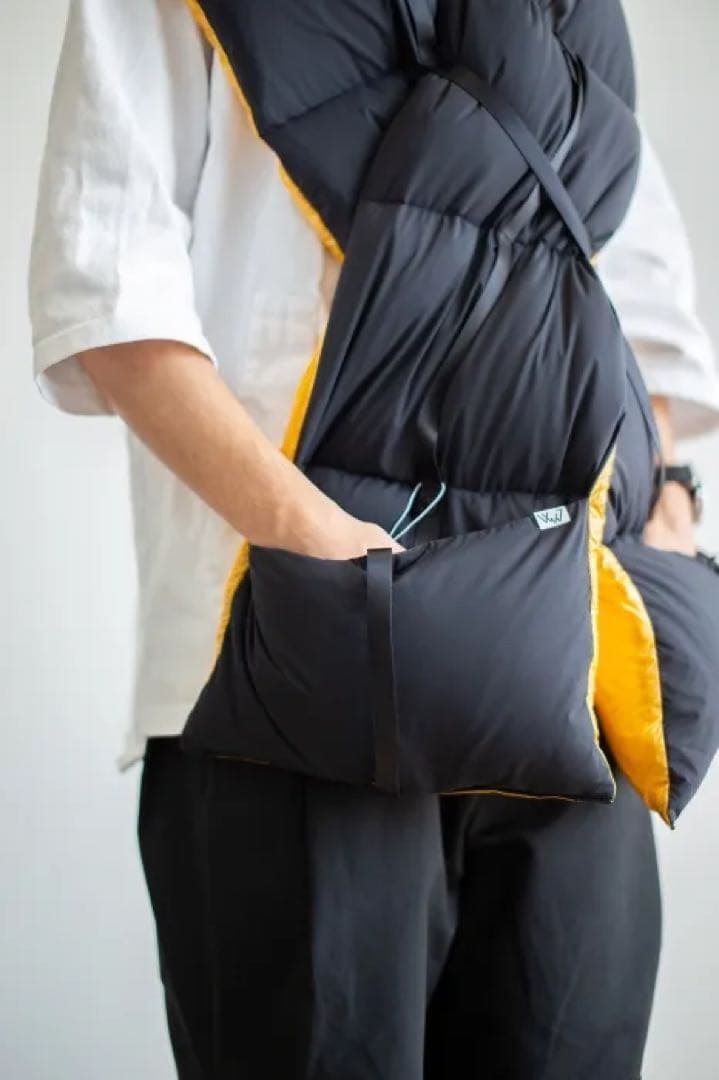 COMFY OUTDOOR GARMENT ダウン マフラー ブラック CMF