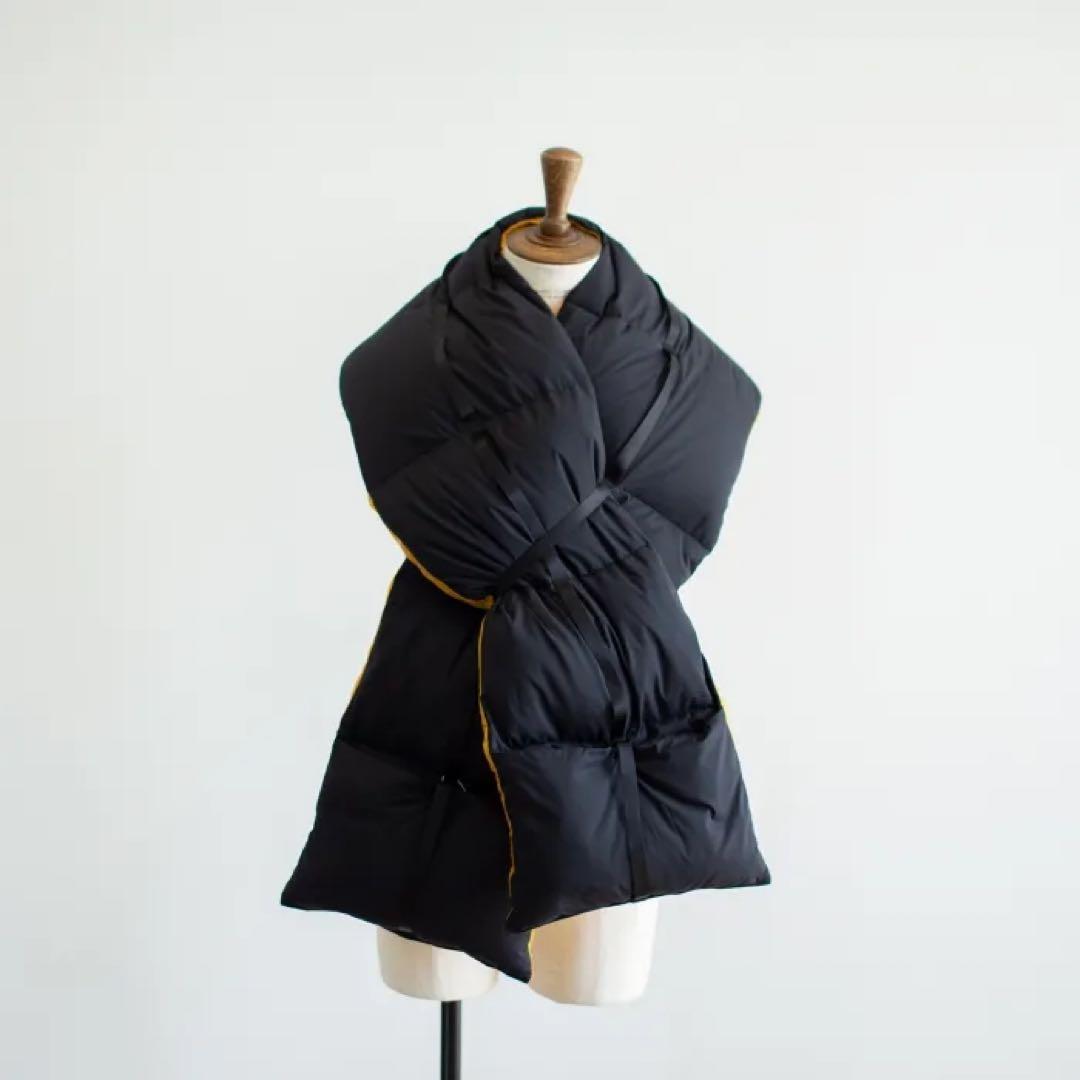 COMFY OUTDOOR GARMENT ダウン マフラー ブラック CMF