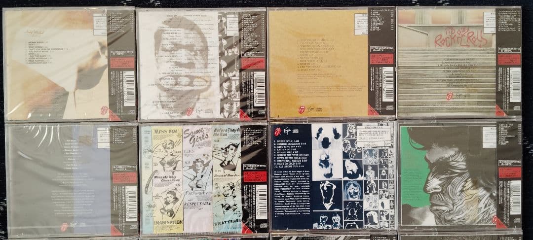 【未開封14枚+α】ローリングストーンズ　オリジナルアルバム15枚　オマケ付