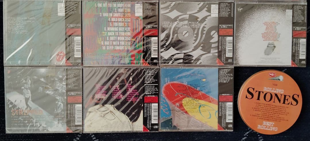 【未開封14枚+α】ローリングストーンズ　オリジナルアルバム15枚　オマケ付