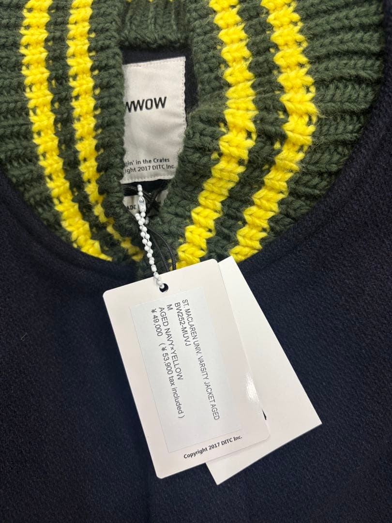 BOW WOW ST. MACLAREN UNIV VARSITY スタジャン