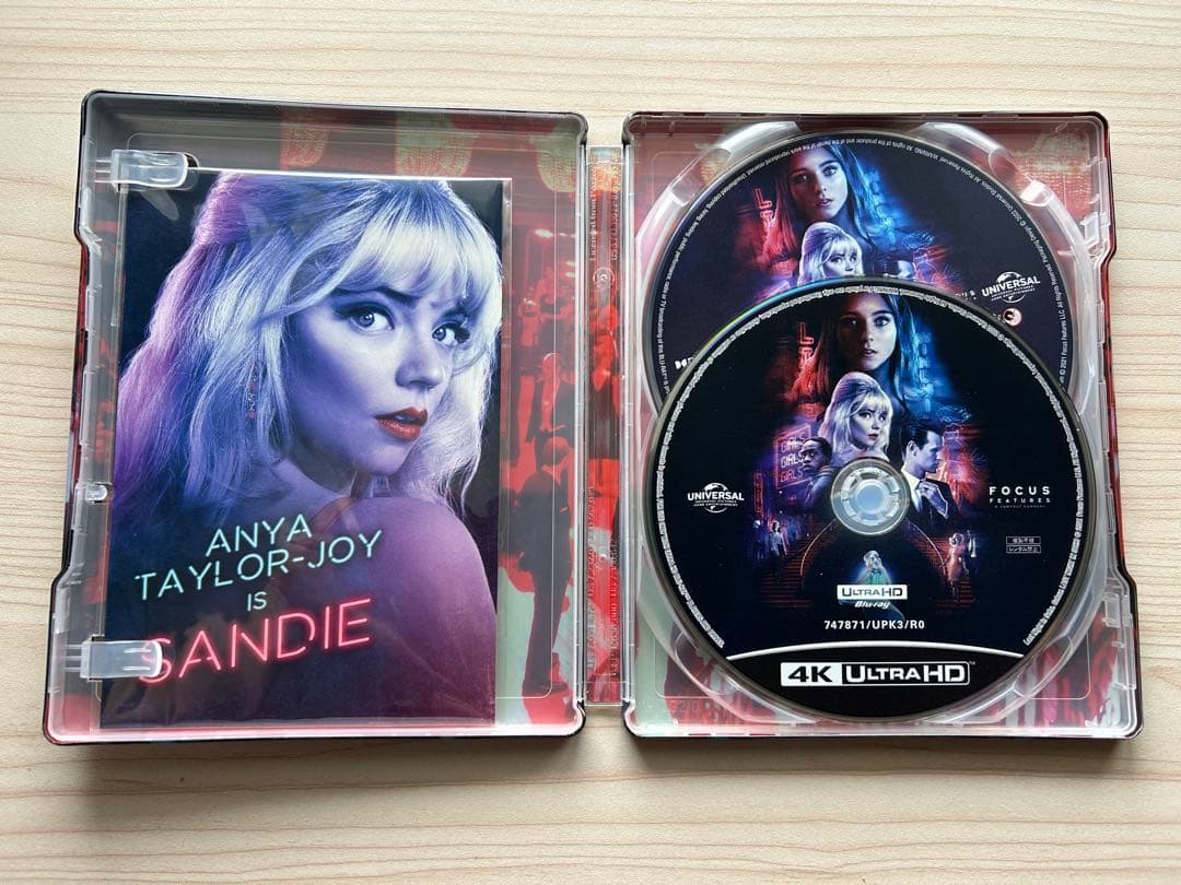 映画 4K ULTRA HD ラストナイト・イン・ソーホー スチールブック