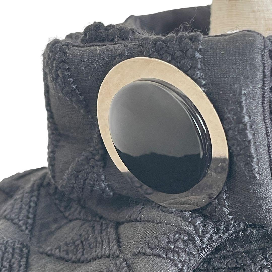 希少美品　 GIORGIO ARMANI　ケープコート　ブラック　46