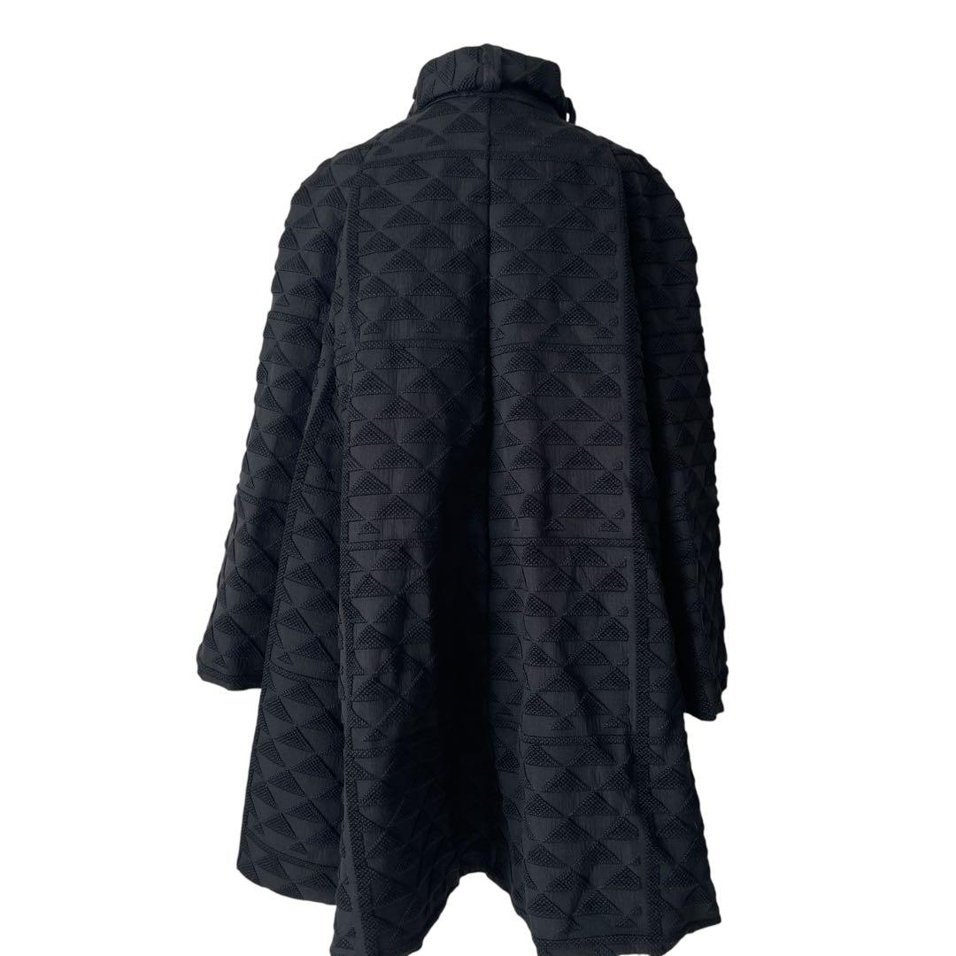 希少美品　 GIORGIO ARMANI　ケープコート　ブラック　46