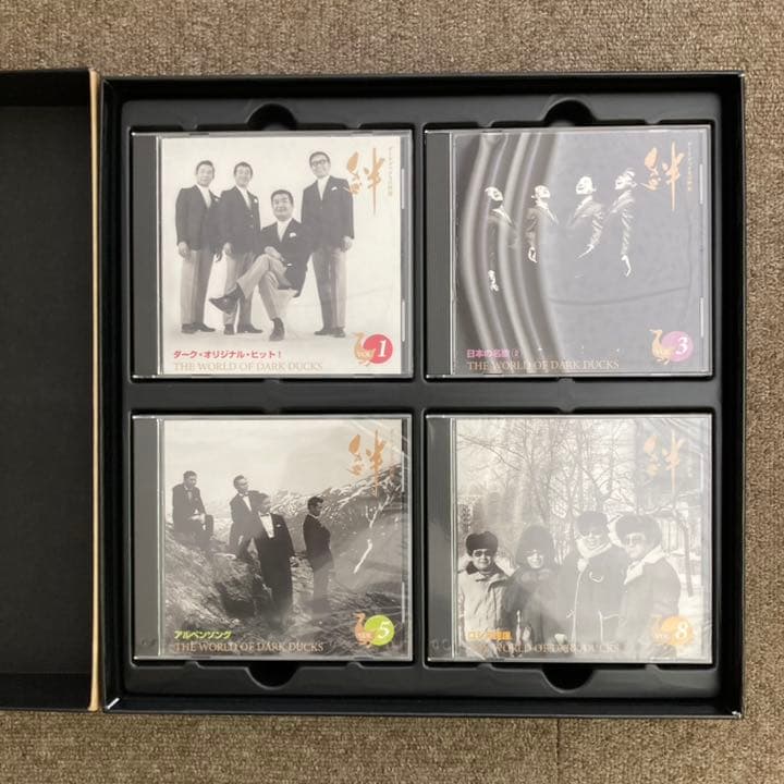 CD10枚組BOX＊ダークダックスの世界 絆→服部良一／昭和歌謡／銀色の道