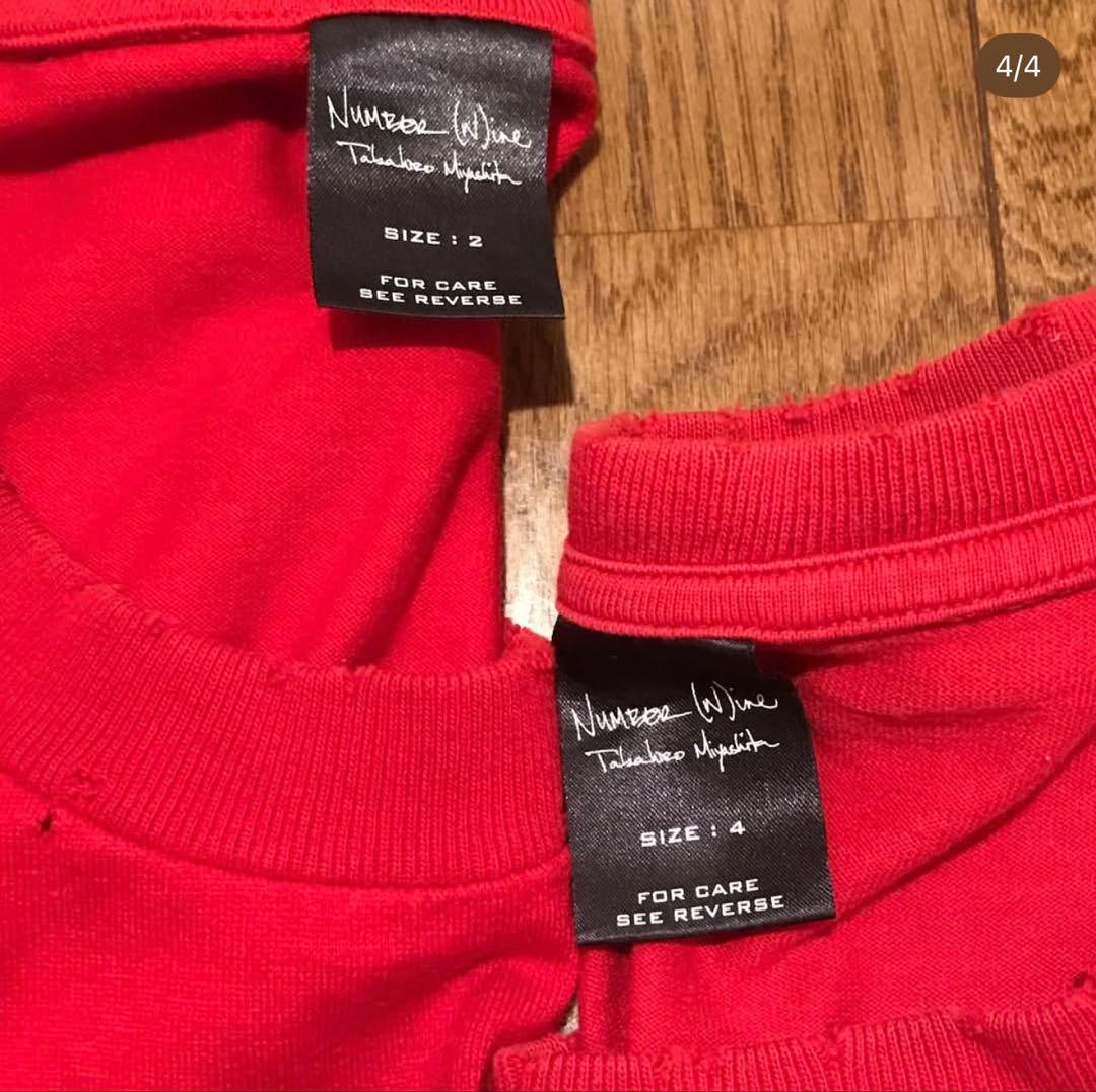 ナンバーナイン　ガンズ　スカル　ルーズタイプ　アーカイブ サイズ2 最終値下げ！