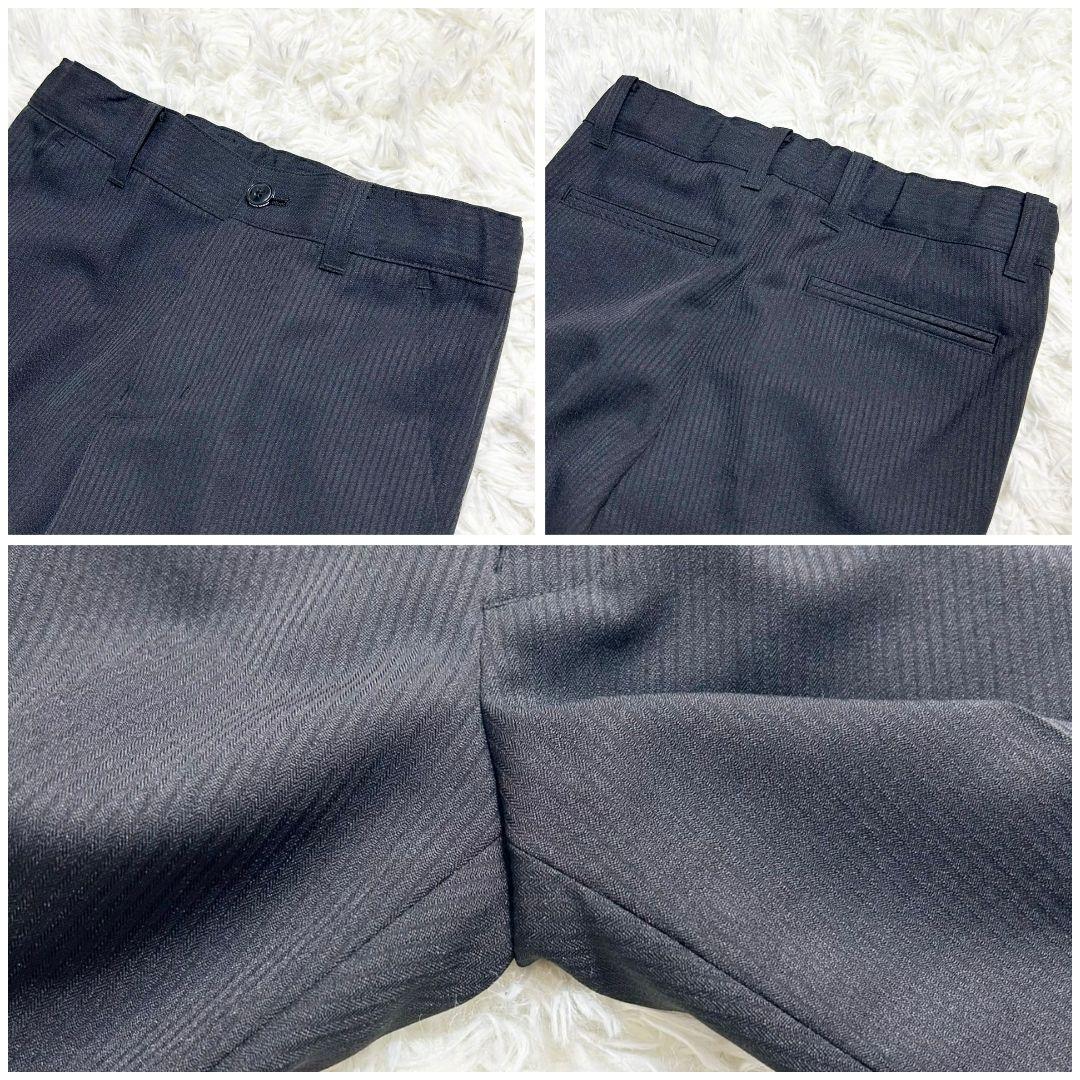 【美品】ワルツバイビームスデザイン フォーマルスーツ キッズ 黒 男の子 120