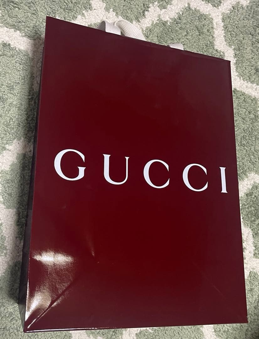 GUCCI正規新品♡グッチ♡ロングソックスM箱カード付きロゴハイソックス