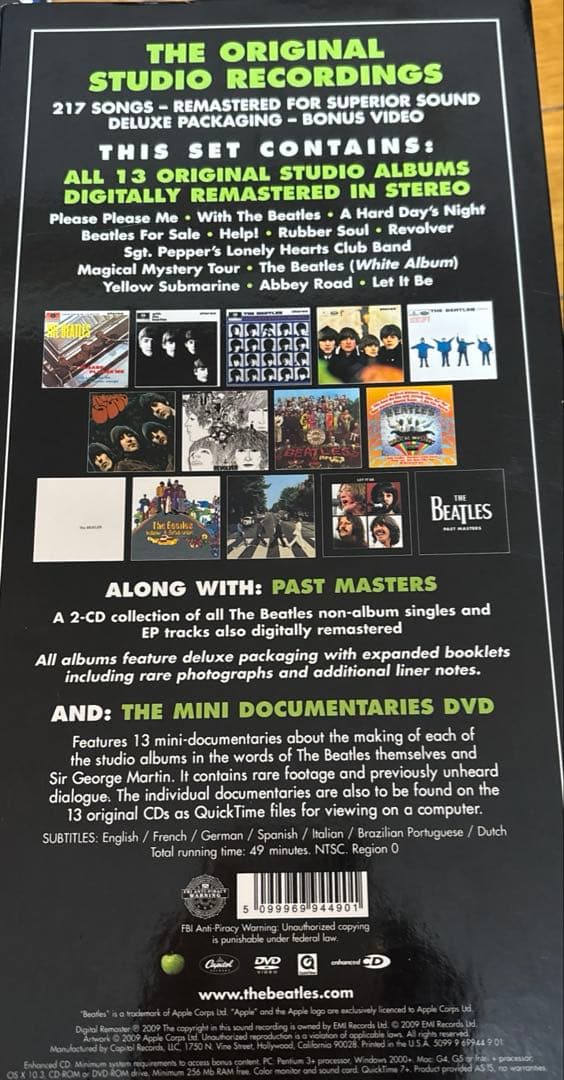 K*i様 廃盤レア ビートルズ THE BEATLES BOX 16CD+1DV