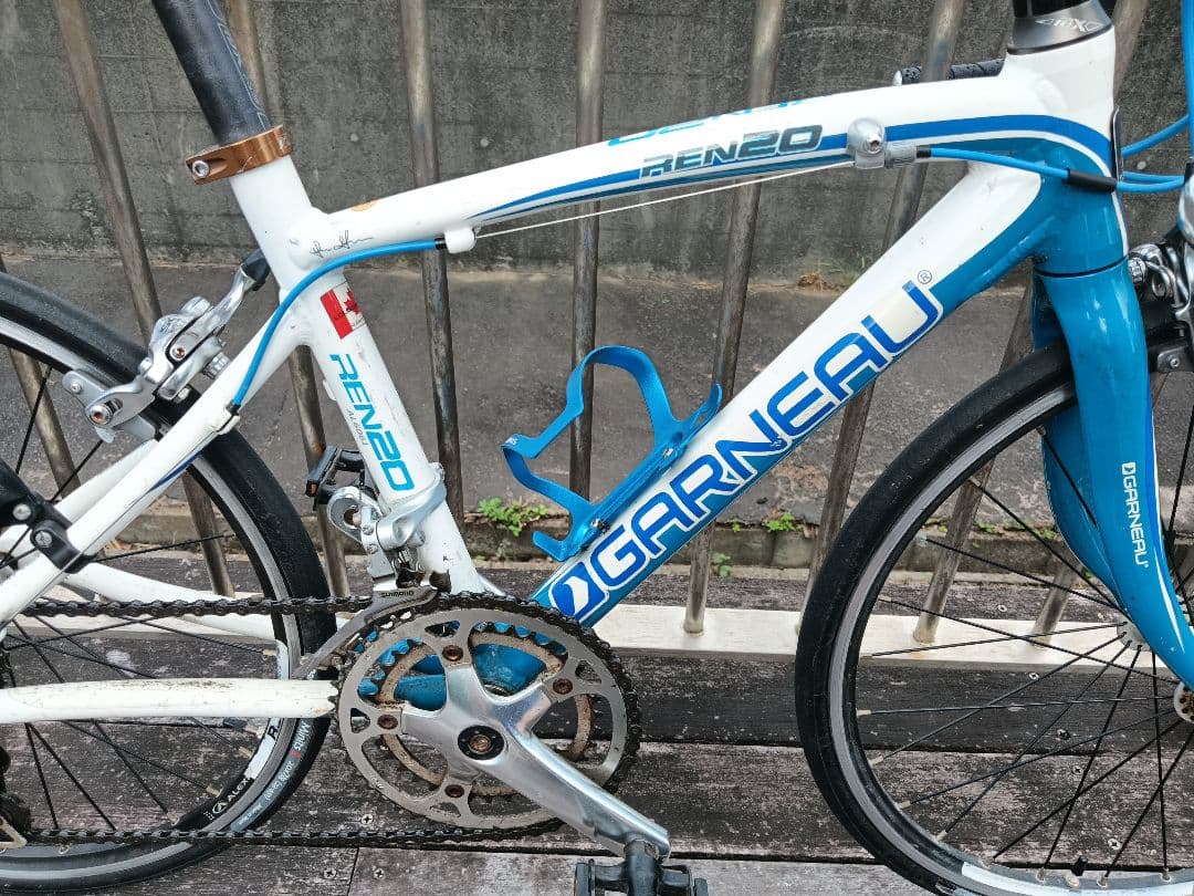 GARNEAU ロードバイク ホワイト/ブルー 20インチ