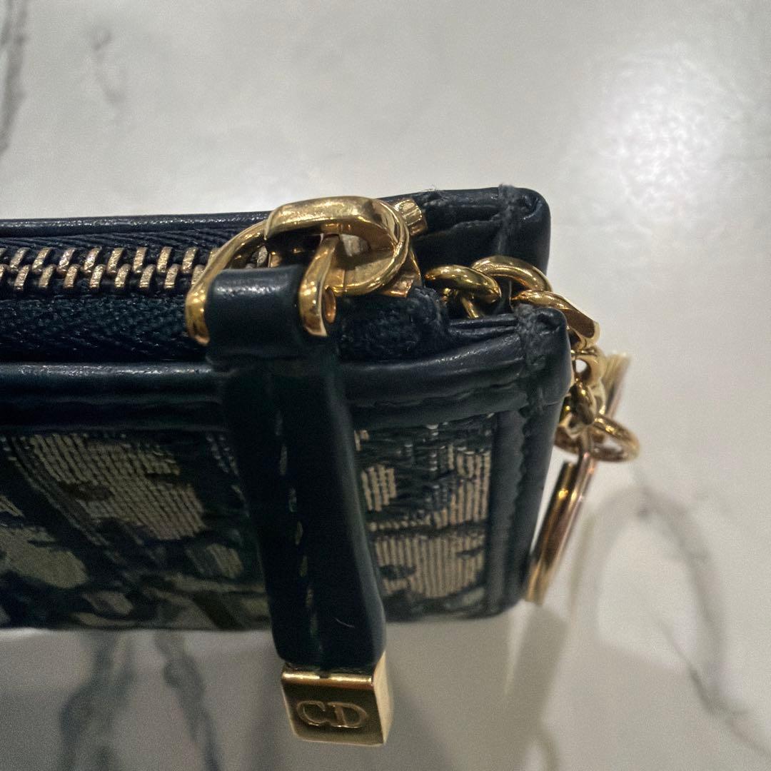 クリスチャンディオール　キーリング付きケース　百貨店購入品
