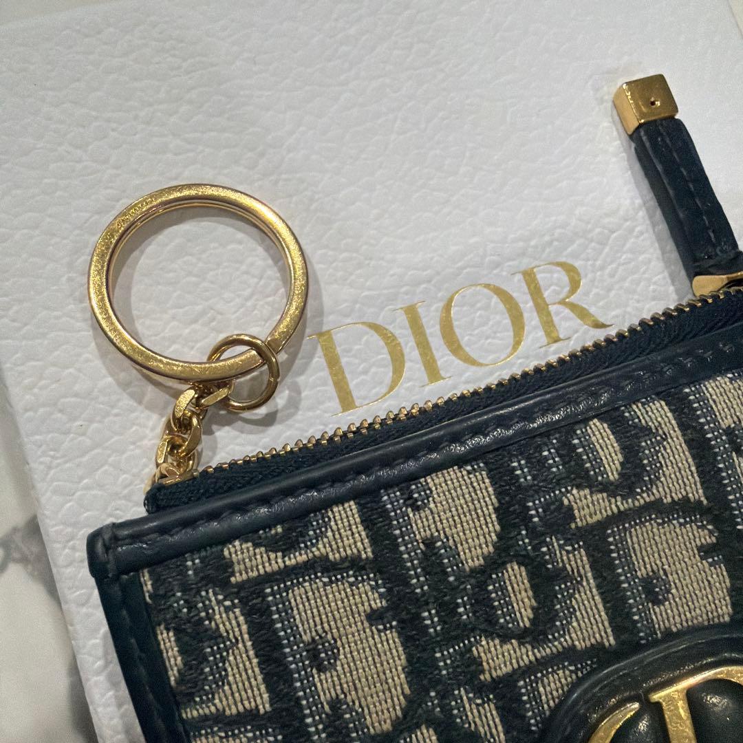 クリスチャンディオール　キーリング付きケース　百貨店購入品