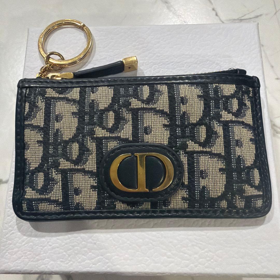 クリスチャンディオール　キーリング付きケース　百貨店購入品