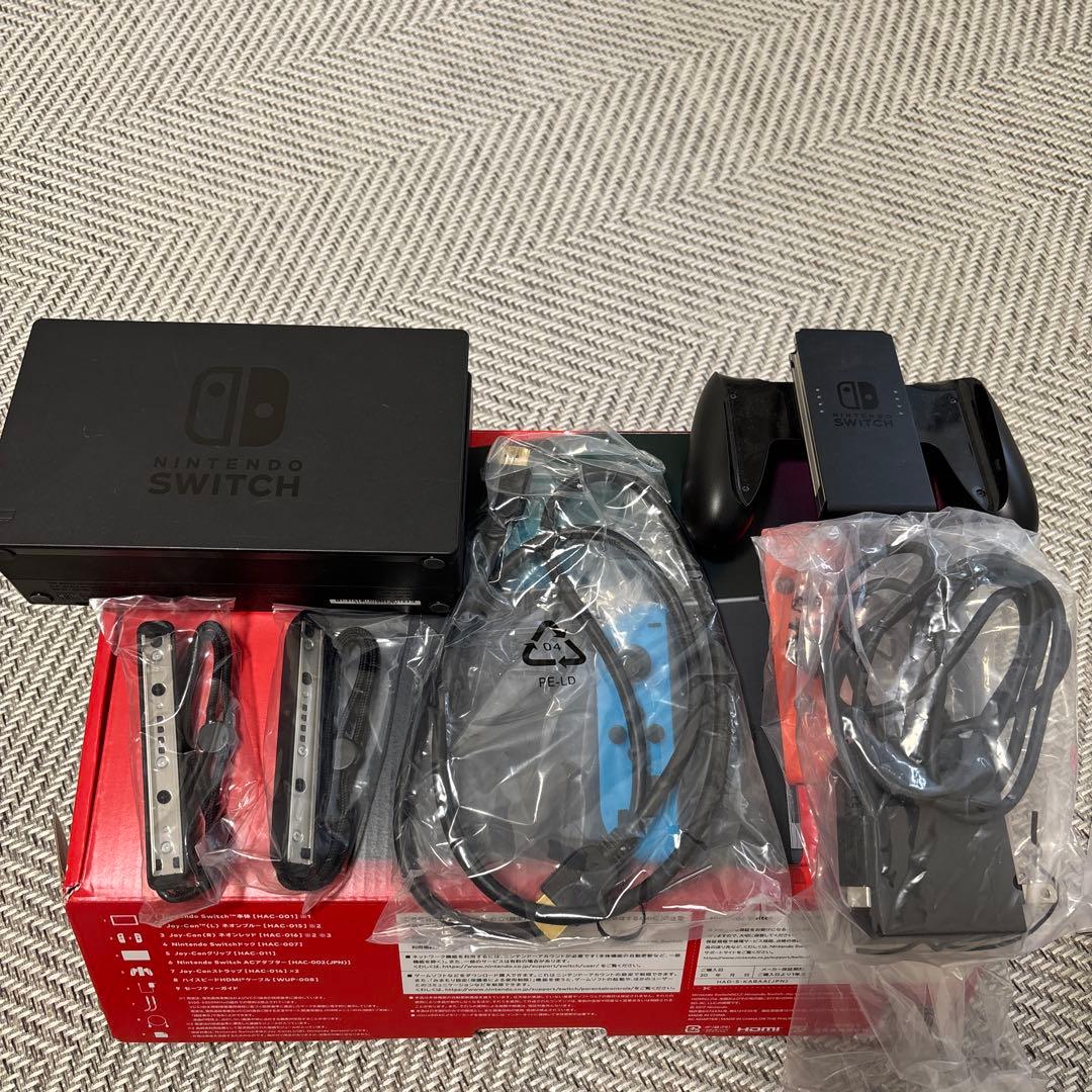 Nintendo Switch 本体 青赤 Joy-Con付き