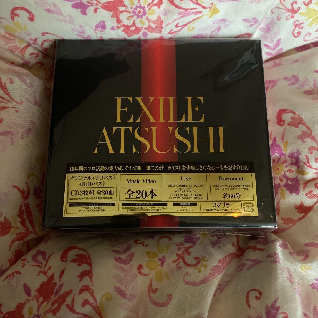 EXILEATSUSHI 3CD５Blu-ray