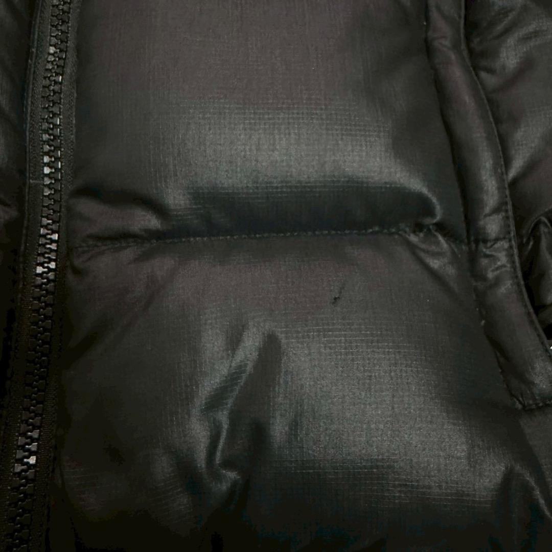 ノースフェイス ヌプシ ダウンベスト 海外限定 ブラック レディース S相当