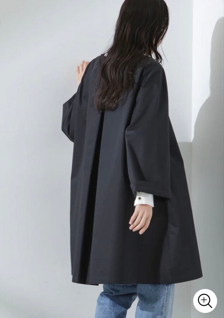 1/21限定価格　NANO universe 撥水&花粉ガードノーカラーコート