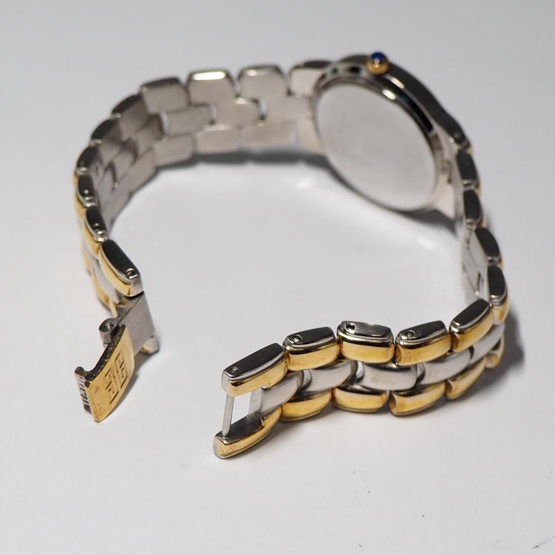 ジバンシイ GIVENCHY コンビ ゴールド文字盤 レディース腕時計 F403