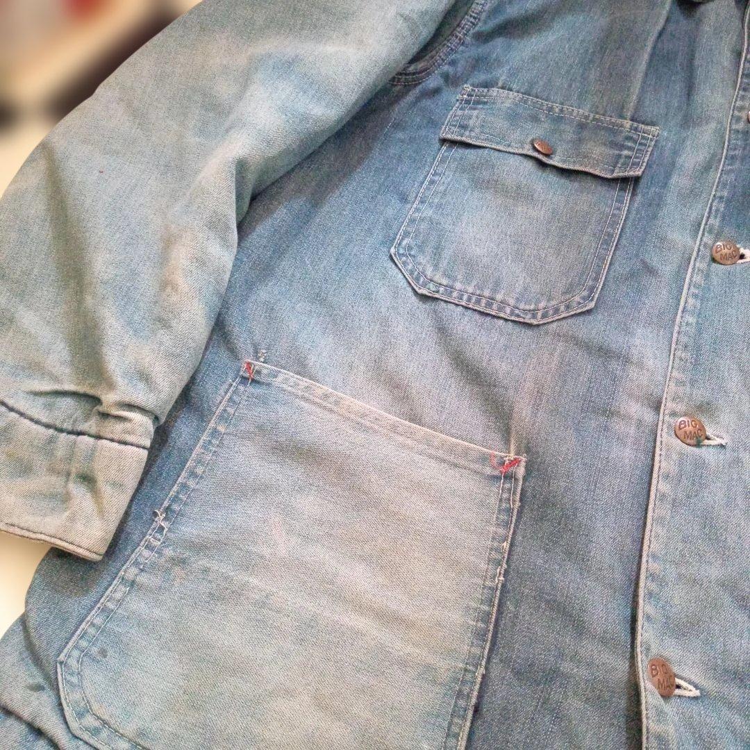 ビックマック　70s カバーオール　裏地付き