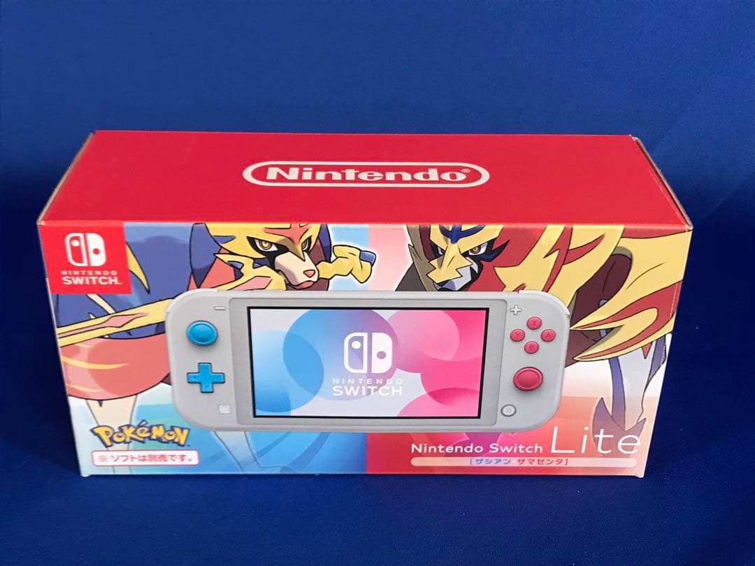 【中古】Nintendo Switch Lite ザシアン・ザマゼンタデザイン
