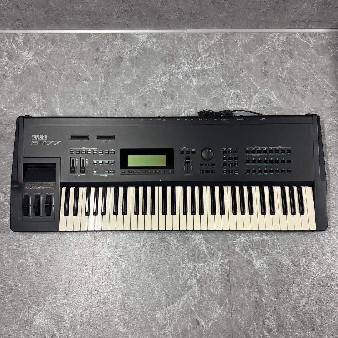 【良音】YAMAHA SY77 トーンジェネレーター搭載 シンセサイザー 名機