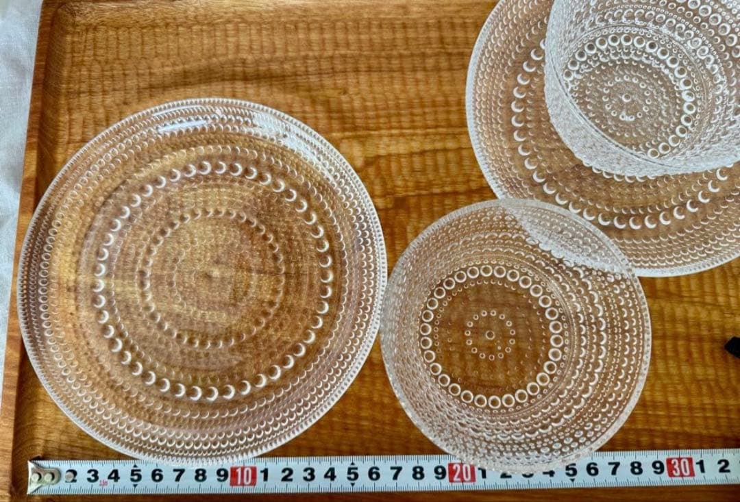 イッタラ　カステヘルミ　ボウル　17cmプレート　2組4客