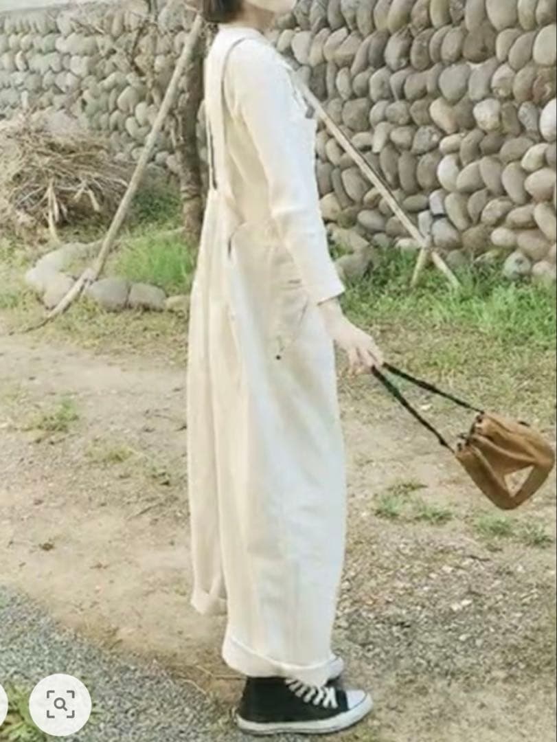 RNA N ⿻ フィッシャーマン オーバーオール ルーズ サロペット ゆったり