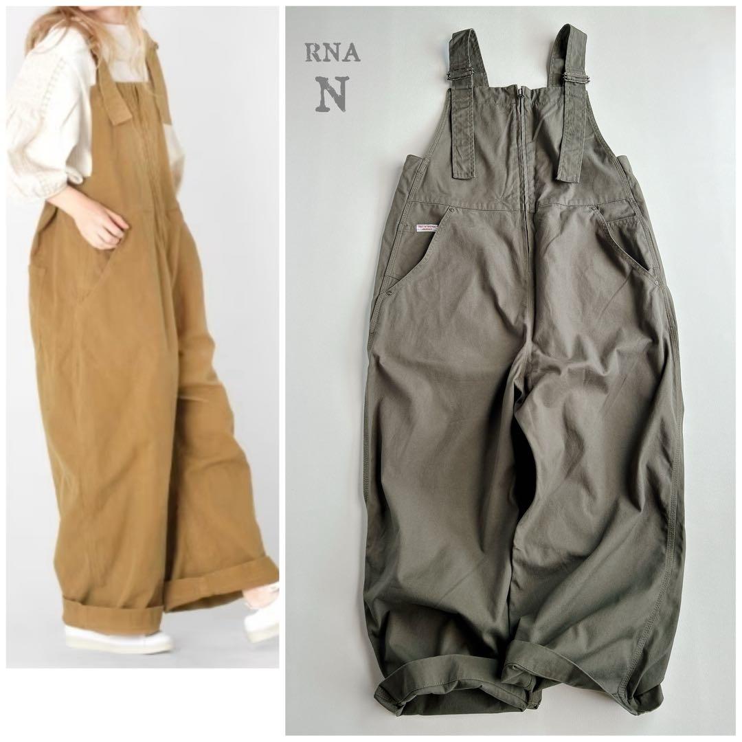 RNA N ⿻ フィッシャーマン オーバーオール ルーズ サロペット ゆったり