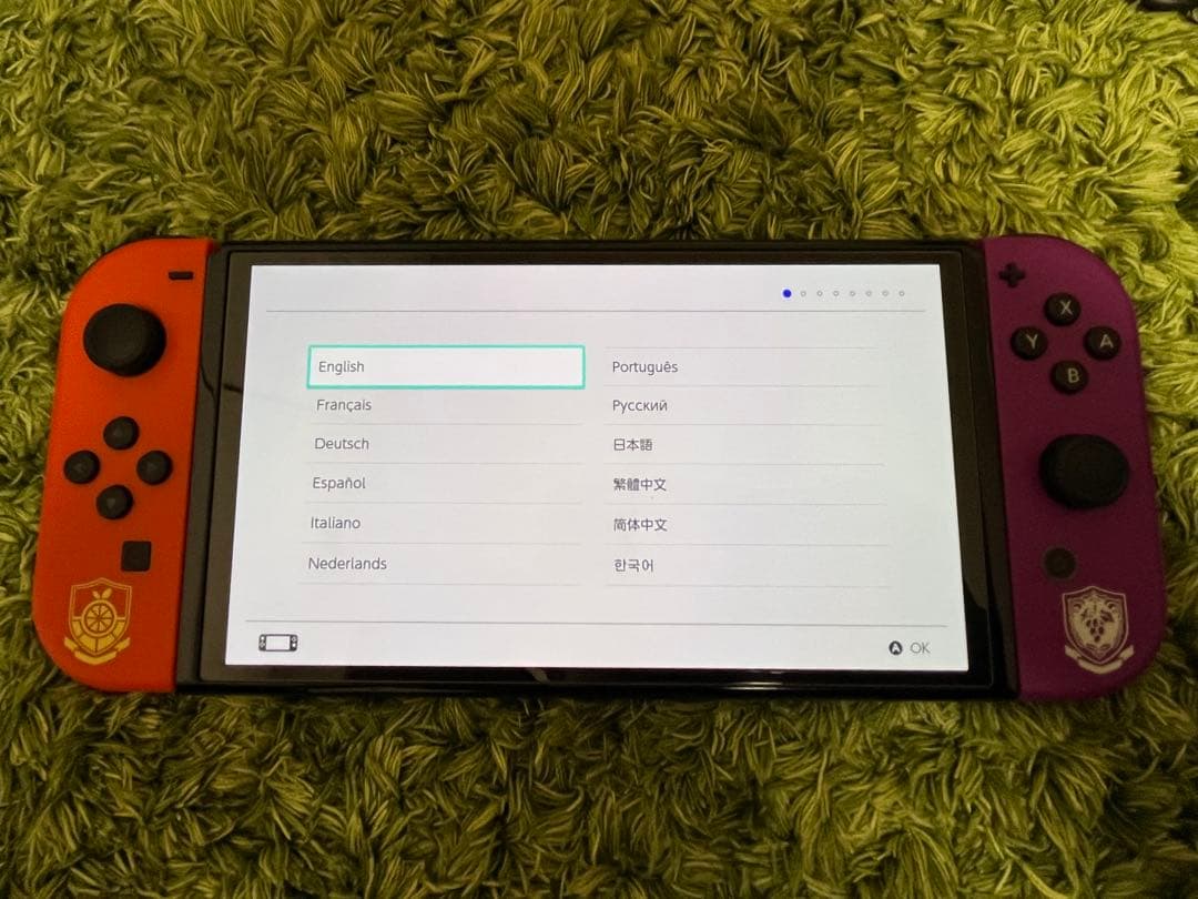 Nintendo Switch 有機EL ポケモンSV 【SDカード付き】