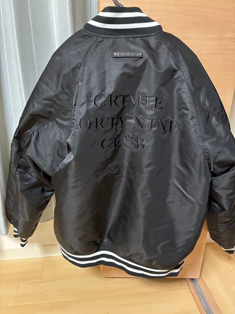 THE CRIMIE ブラック スタジャン M A-1