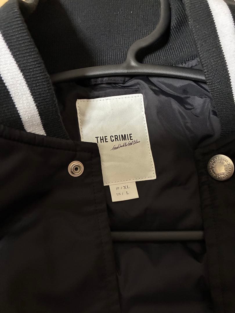 THE CRIMIE ブラック スタジャン M A-1