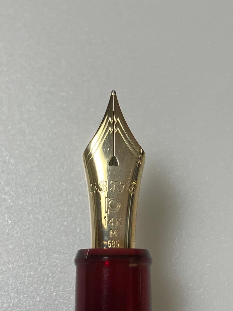 レア　PLATINAM　プラチナ万年筆 3776センチュリー ブルゴーニュ M