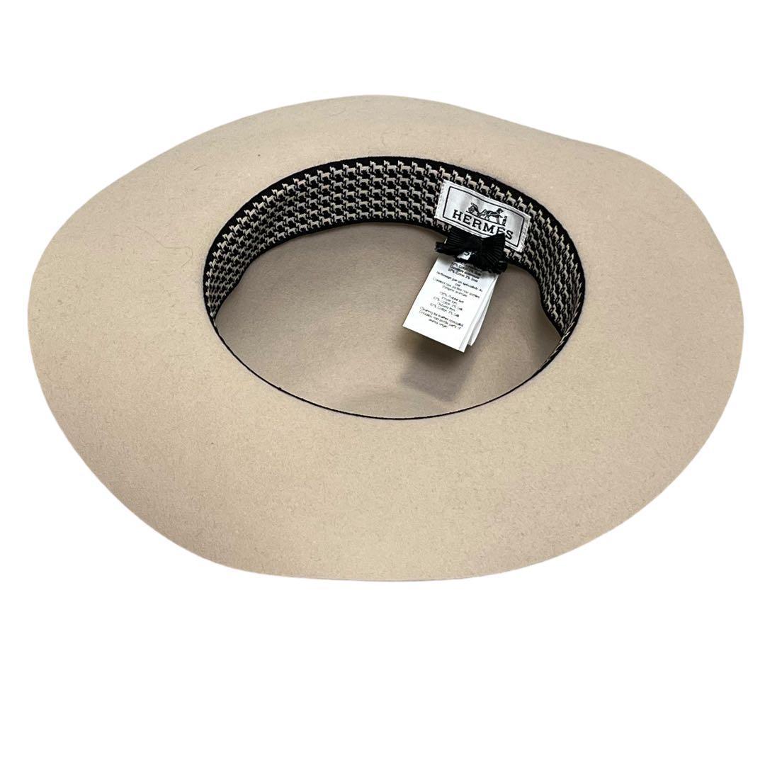 【極美品☆現行】エルメス　フェドラ　ハット　ベティ　帽子