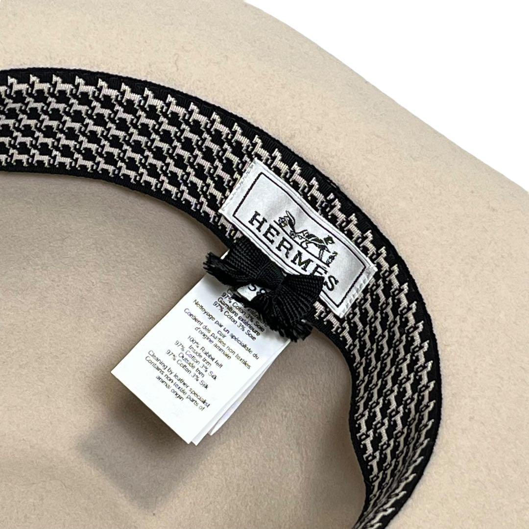 【極美品☆現行】エルメス　フェドラ　ハット　ベティ　帽子