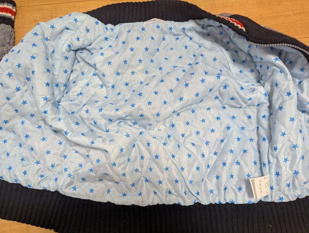 ANGEL BLUE M 150 ニットアウター　ニットジャケット　美品