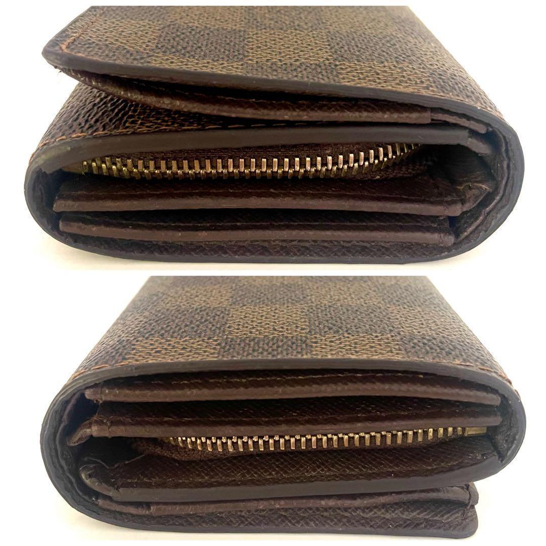 セール✨　ルイヴィトン 財布　折財布　ダミエ　ポルトフォイユ　トレゾール　箱付き