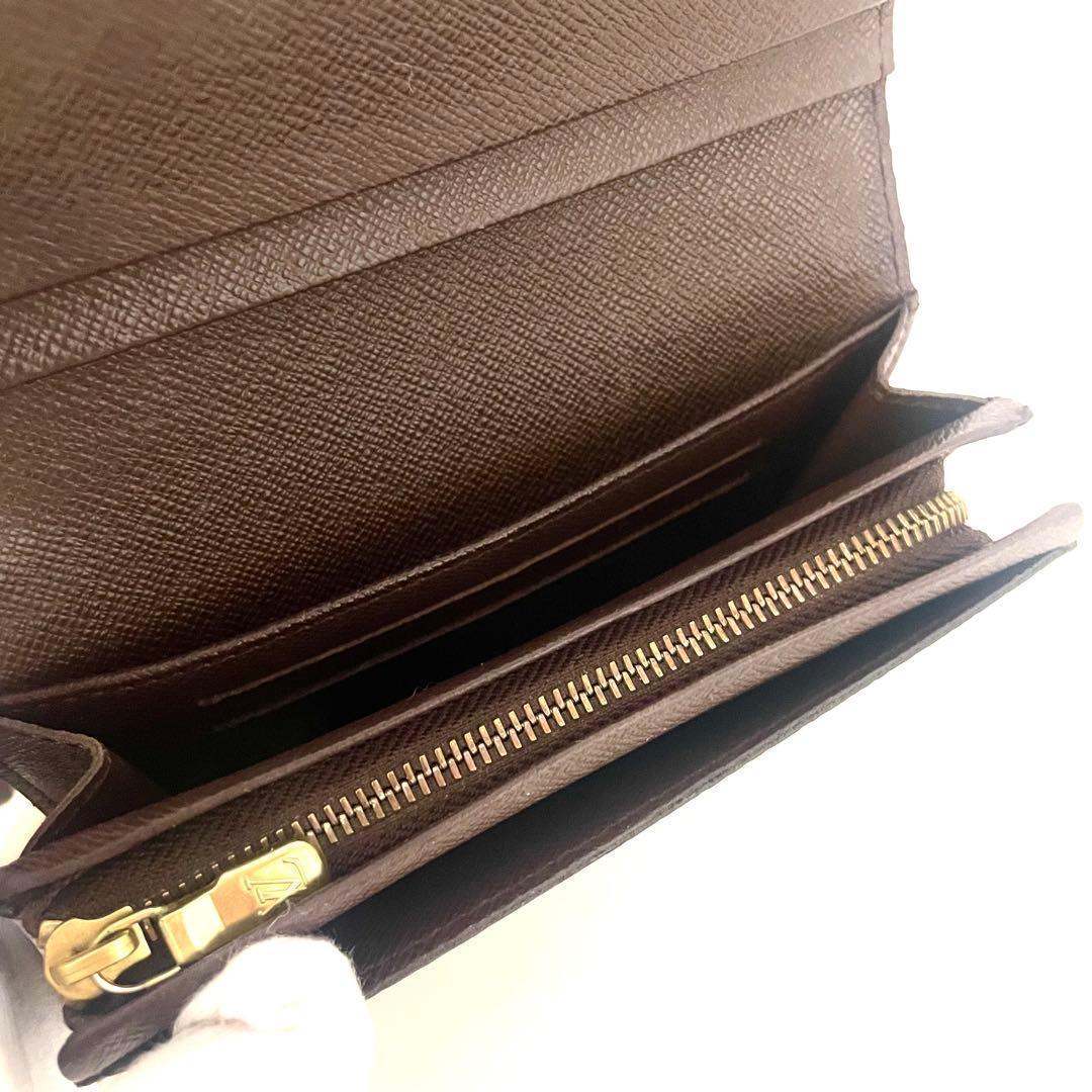 セール✨　ルイヴィトン 財布　折財布　ダミエ　ポルトフォイユ　トレゾール　箱付き