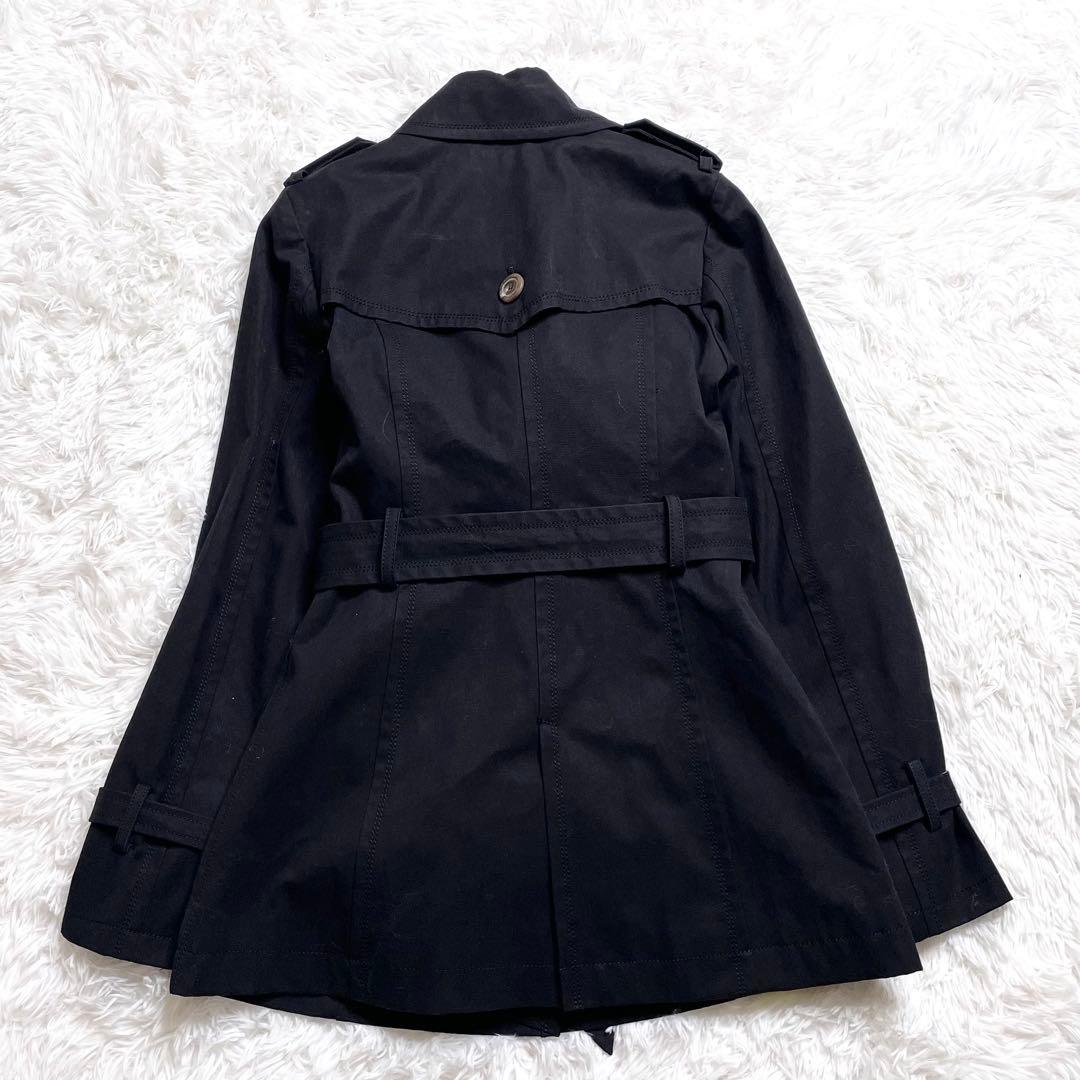 美品✨ BURBERRY BLUE LABEL トレンチコート 38 黒