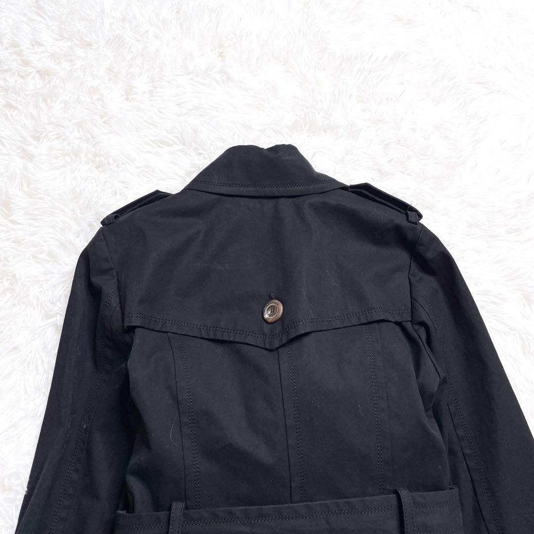 美品✨ BURBERRY BLUE LABEL トレンチコート 38 黒