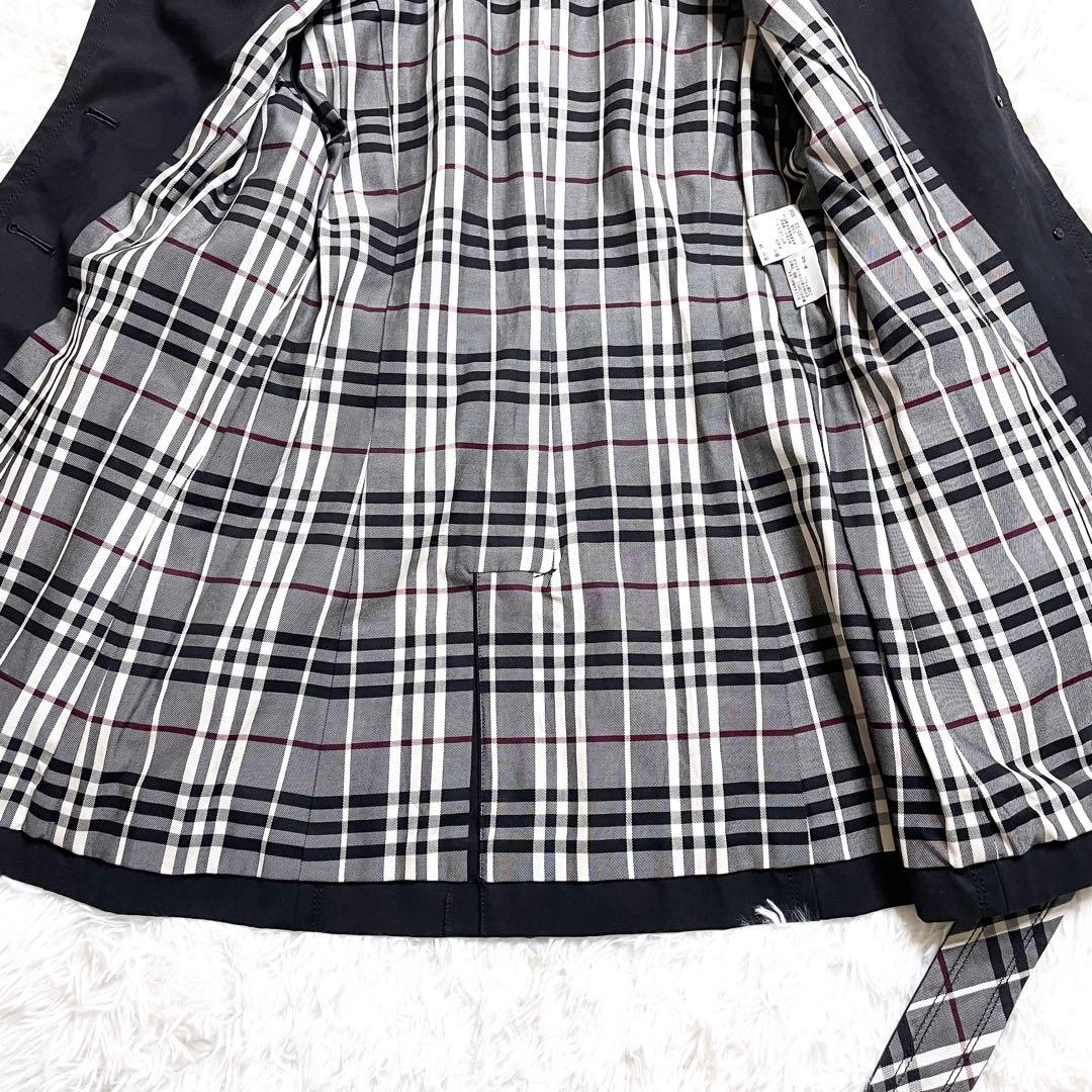 美品✨ BURBERRY BLUE LABEL トレンチコート 38 黒