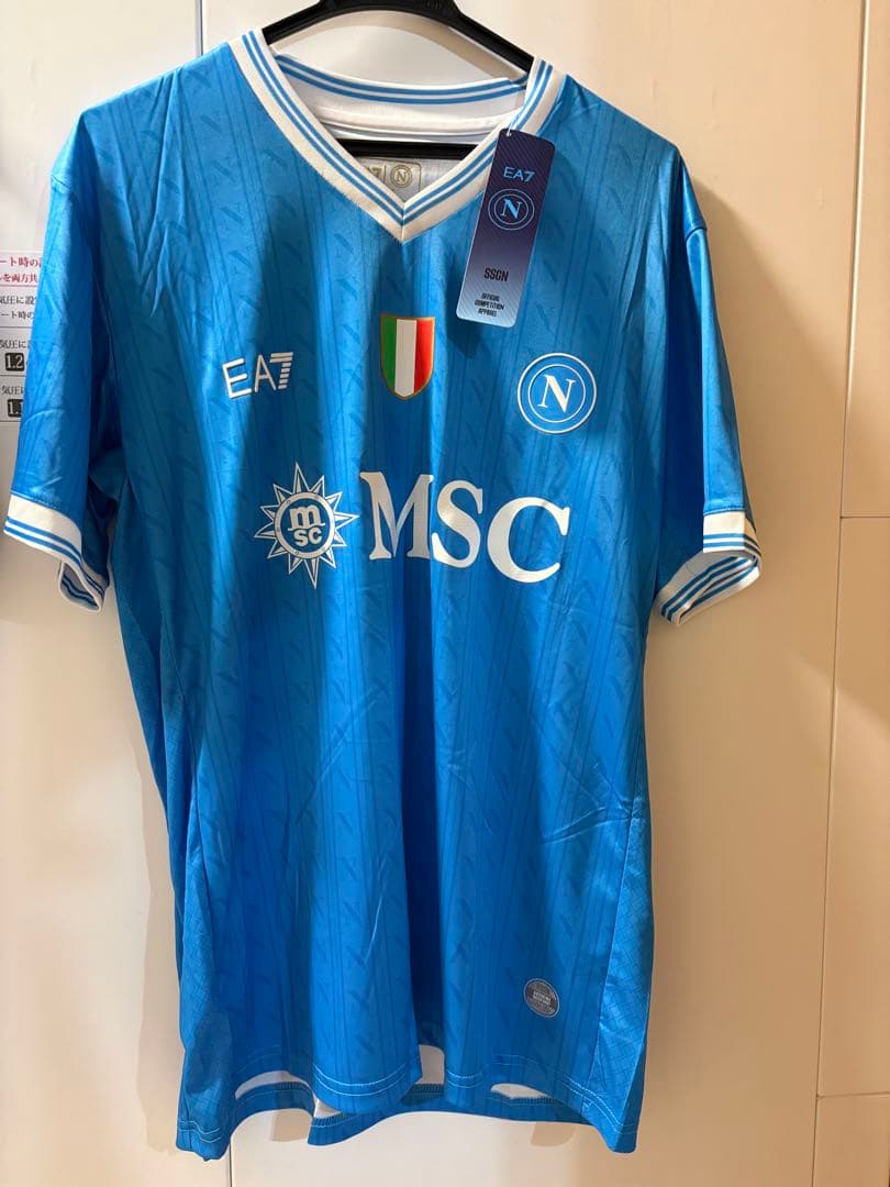 【激レア】オーセンティック ナポリデブライネホームユニフォーム Lサイズ 11番