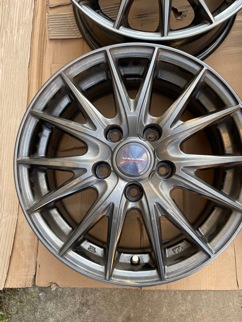 ｗｅｄｓ ＶＥＬＶＡ ＳＰＯＲＴ１５×６Ｊ ＋４３4本　送料込み　セレナC27