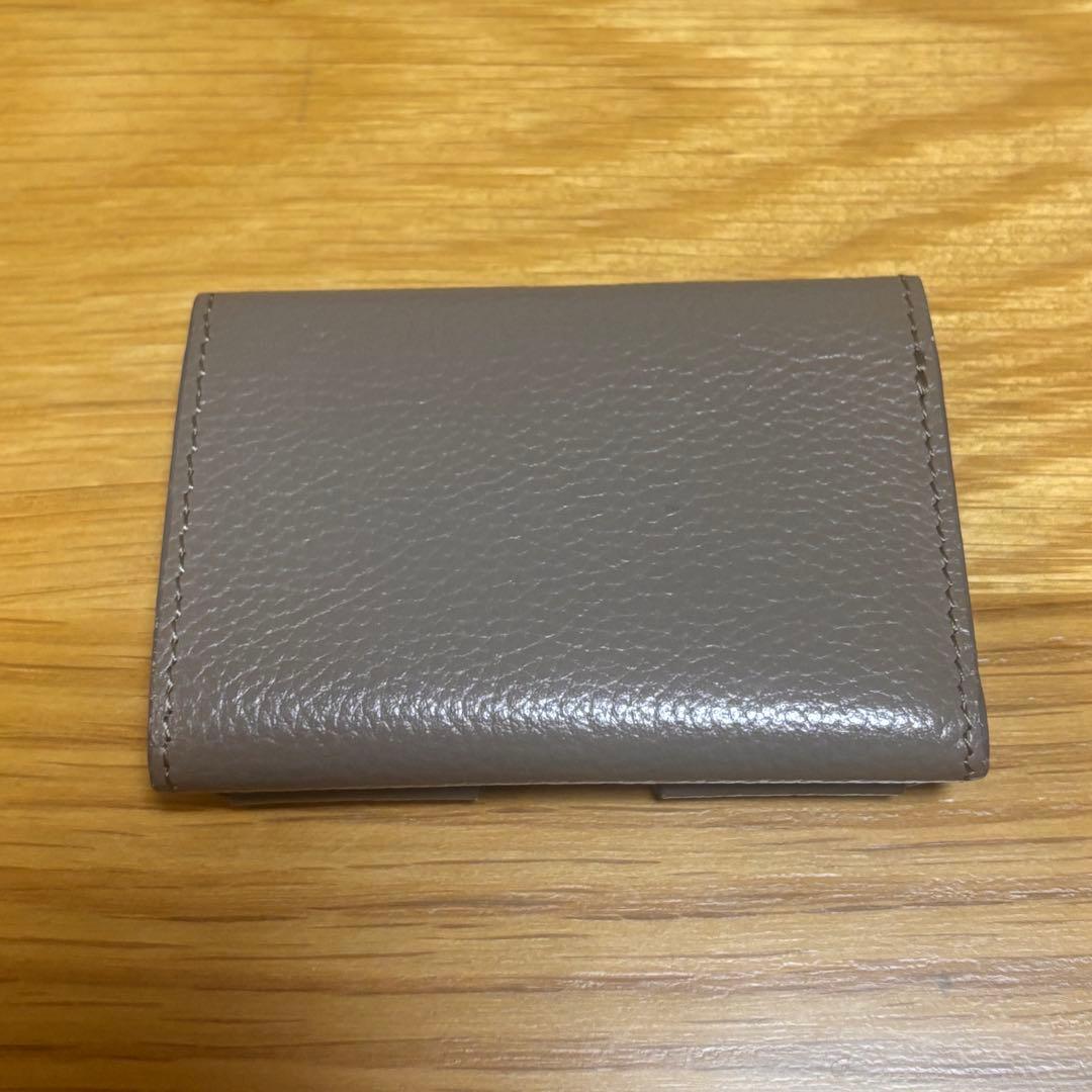 あ*ら様 Maison Sbond Amy 三つ折り財布 グレージュ