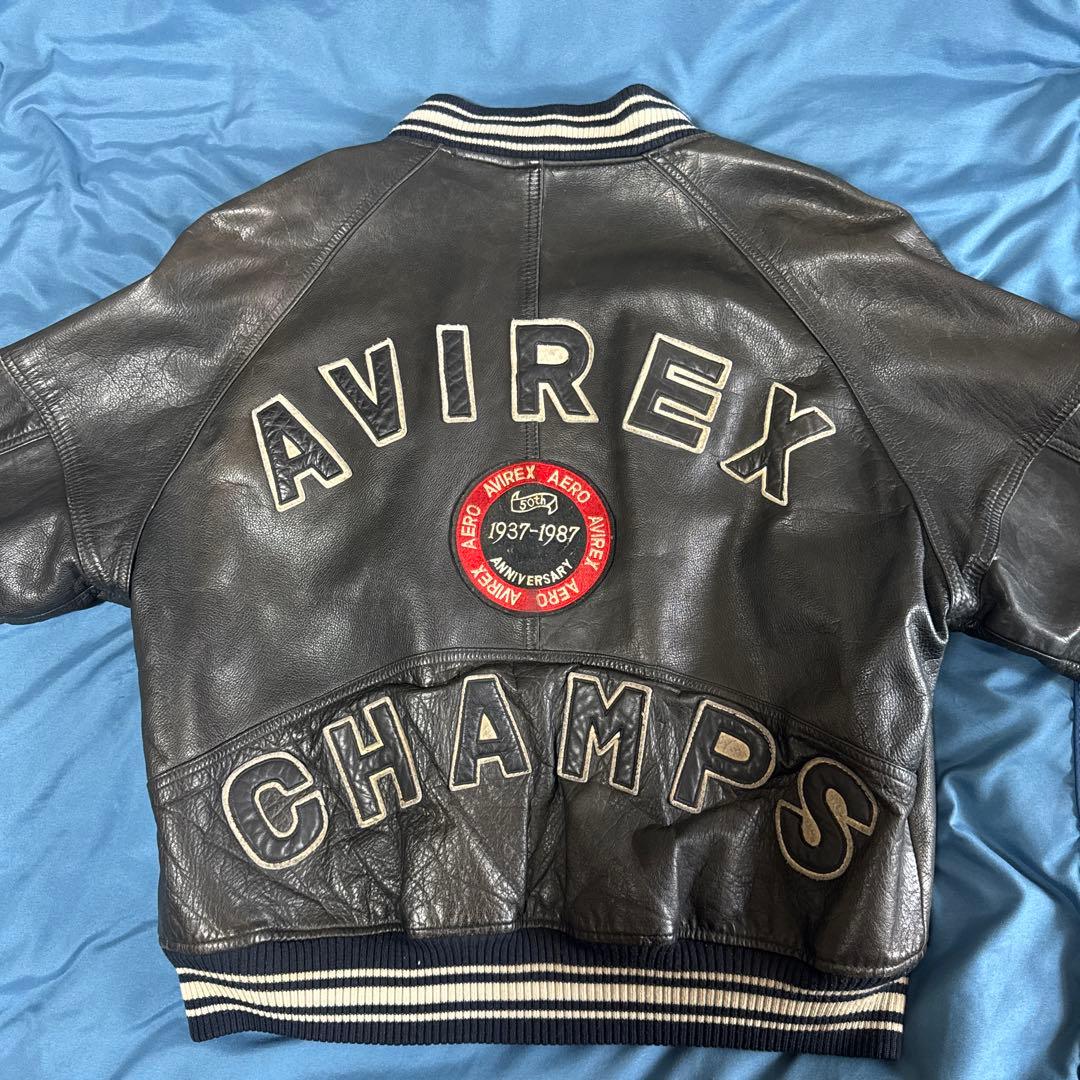 A*e様 アヴィレックス レザーバーシティジャケット 50周年記念モデル AVI
