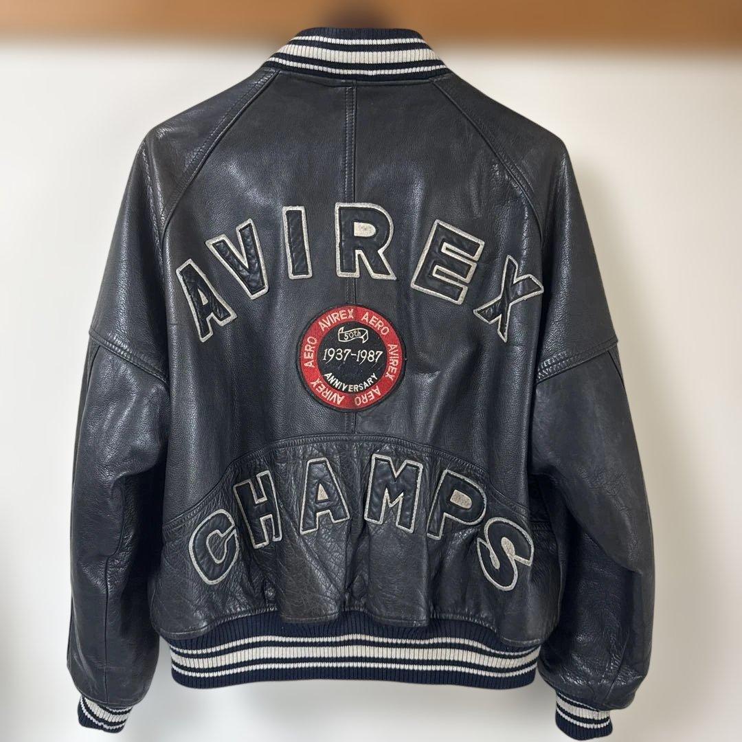A*e様 アヴィレックス レザーバーシティジャケット 50周年記念モデル AVI