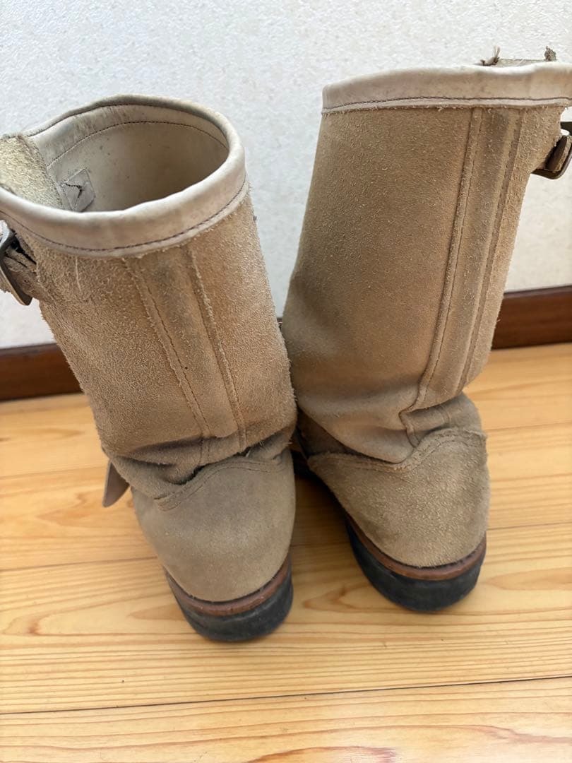 chippewa チペワ　エンジニアブーツ　スエード　9E