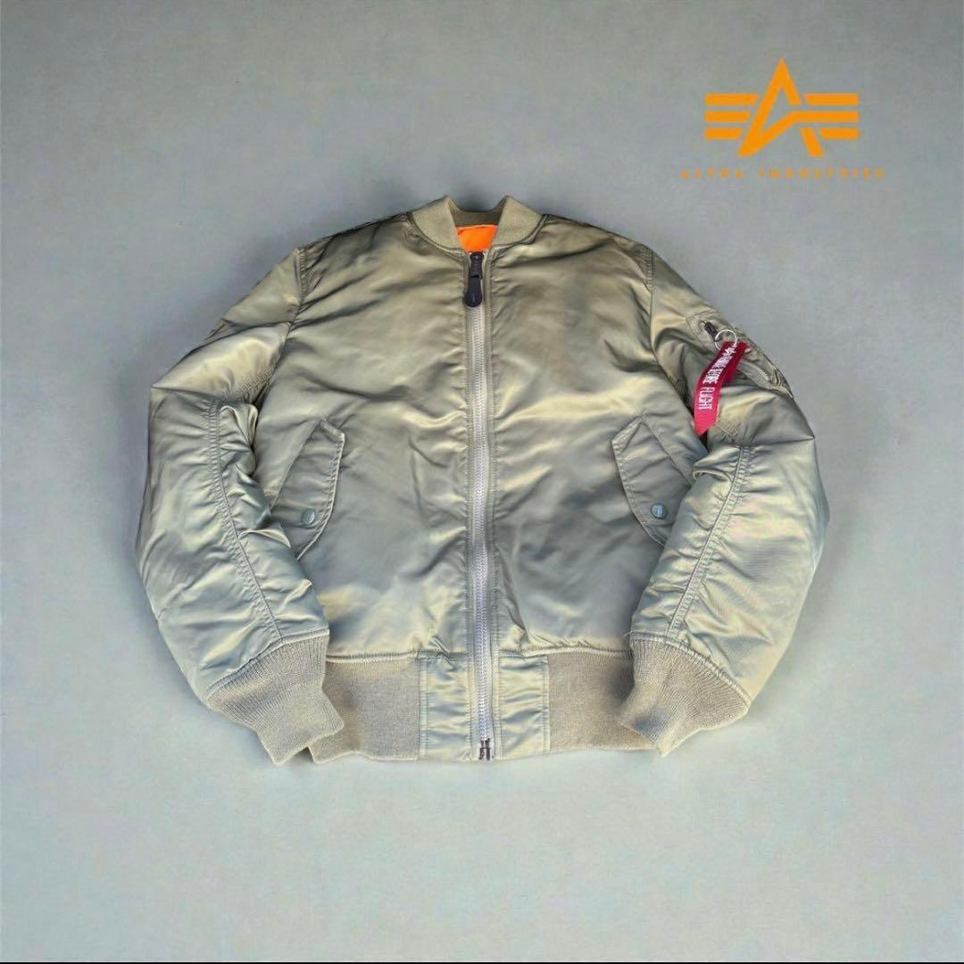 【極美品】ALPHA INDUSTRIES MA-1 フライトジャケット M